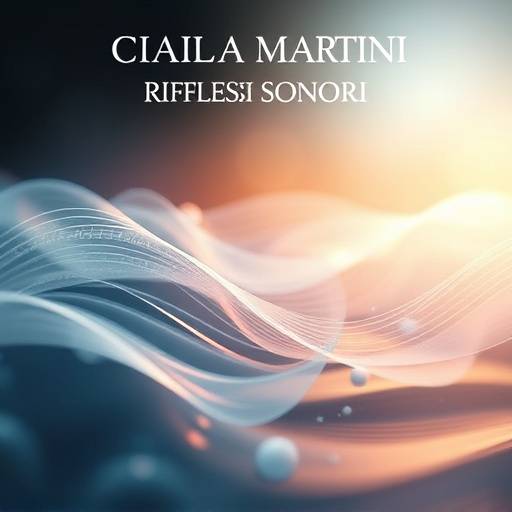 Copertina dell'album 'Riflessi Sonori' di Chiara Martini, registrato e mixato da Onda Sonora